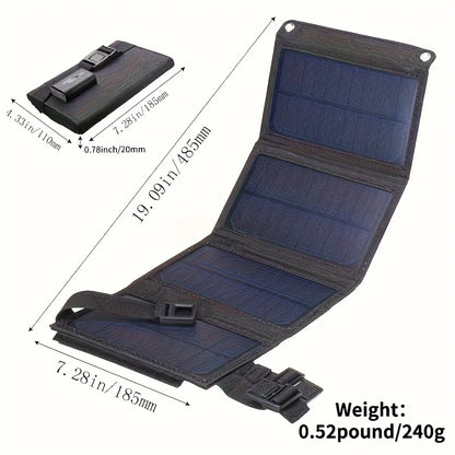 Portable USB Foldable Solar Panel for Mobile Charging