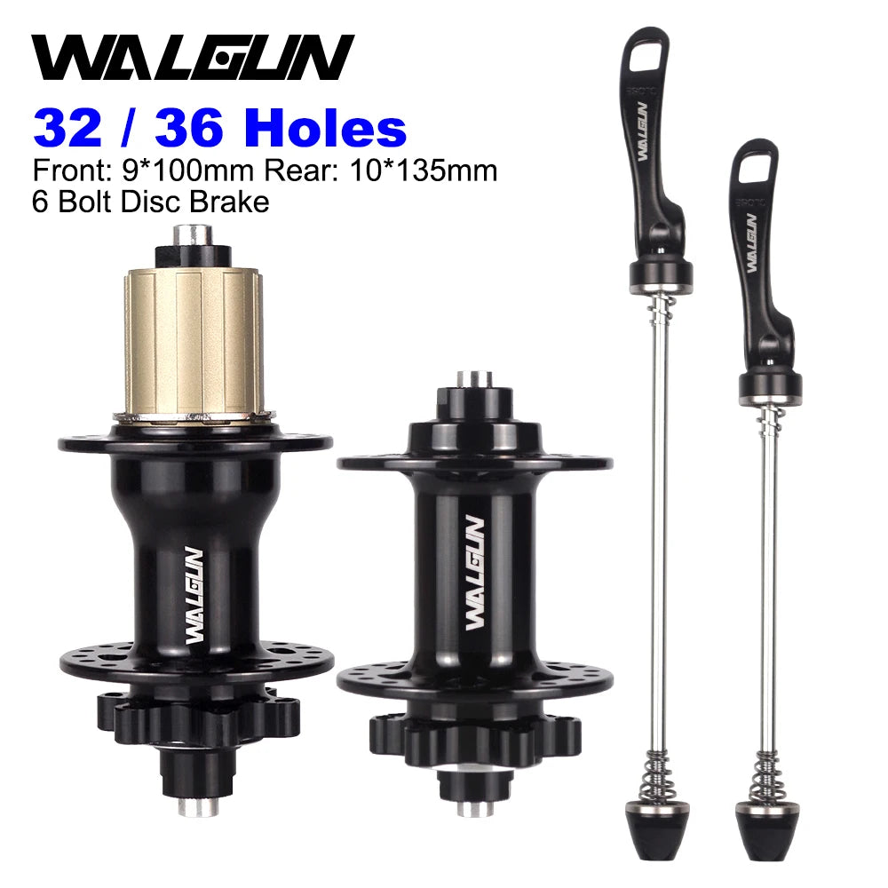 WG735 MTB Mountain Bike Hub 32H 36H Disc Brake