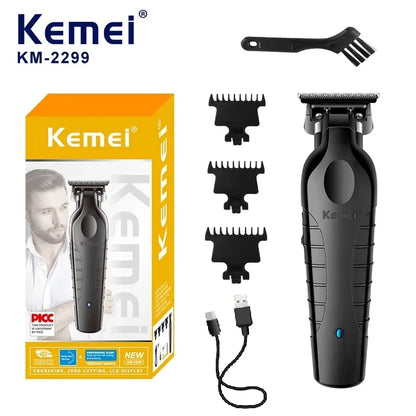 KEMEI KM-2299 Professional Cordless Hair Clippers for Men