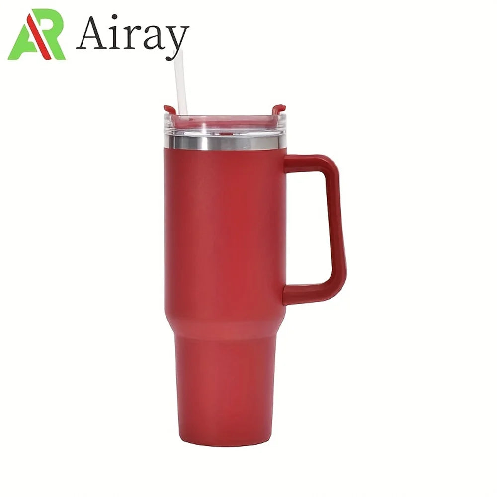 40oz Vacuum Insulated Stainless Steel Tumbler with Handle