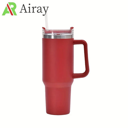 40oz Vacuum Insulated Stainless Steel Tumbler with Handle