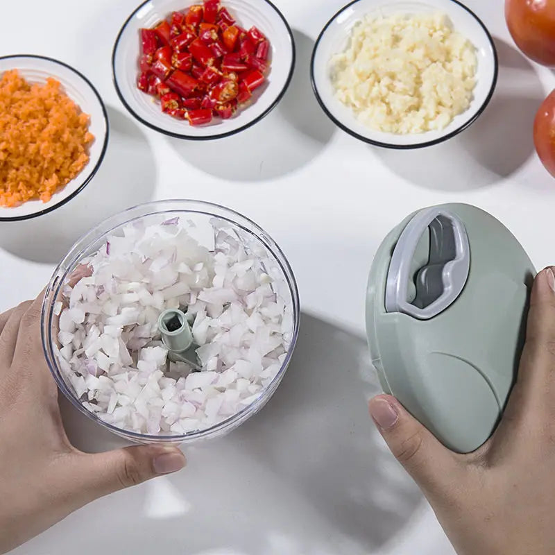 Multifunctional Handheld Ginger Grinder & Garlic Cutter