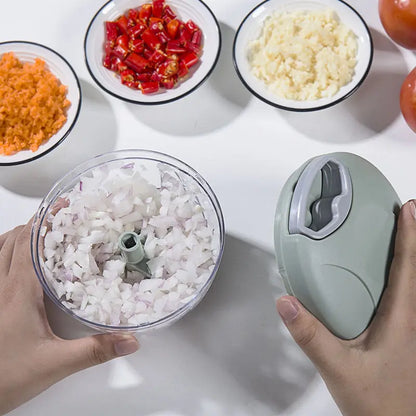 Multifunctional Handheld Ginger Grinder & Garlic Cutter