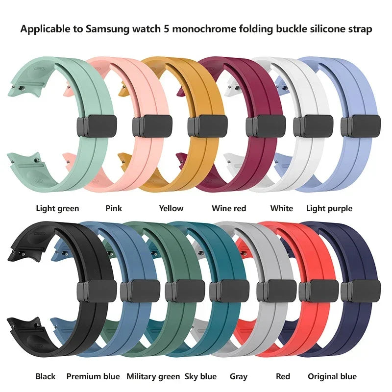 Original Silicone Strap for Samsung Galaxy Watch 4/5/6 Series