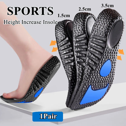 Height Increase Shock Absorption Insoles for Men and Women