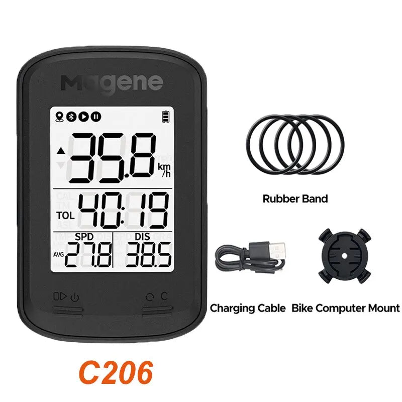 Magene C206/PRO Smart Wireless GPS Bike Computer