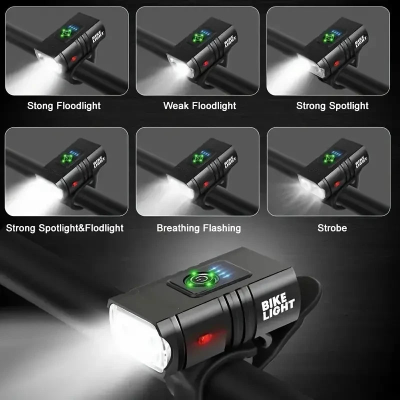 1000LM USB Rechargeable LED Bicycle Headlight