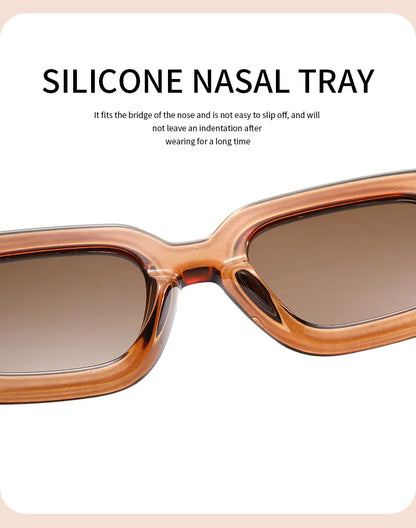 Unisex Retro Square Fashion Sunglasses for Outdoor Activities