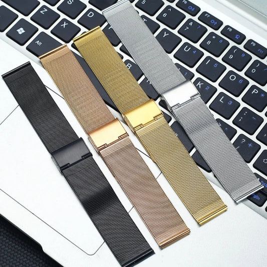 22mm 20mm Milan Loop Metal Mesh Belt for Smartwatches