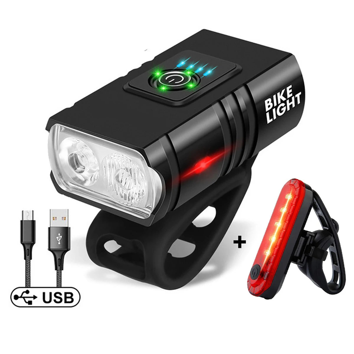 1000LM USB Rechargeable LED Bicycle Headlight