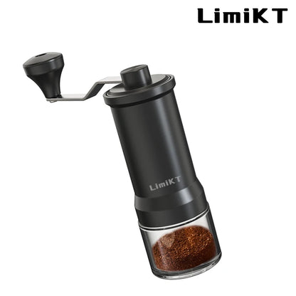 LimiKT Hand-Cranked Coffee Machine - Manual Bean Grinder