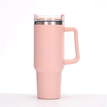 40oz Vacuum Insulated Stainless Steel Tumbler with Handle