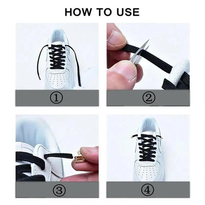 Elastic No Tie Shoelaces for Kids and Adults