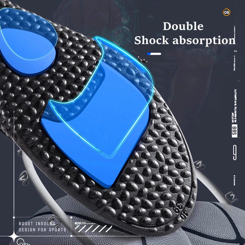 Height Increase Shock Absorption Insoles for Men and Women