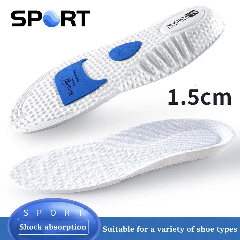 Height Increase Shock Absorption Insoles for Men and Women