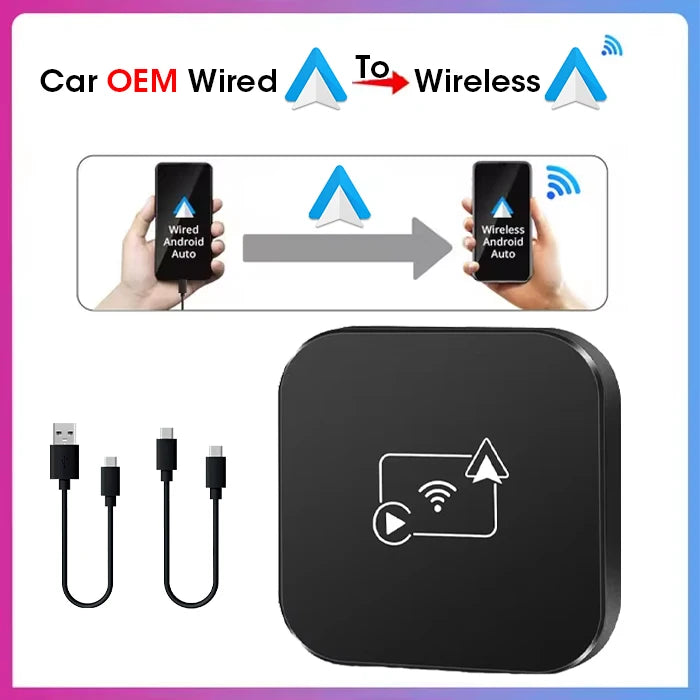 Wireless CarPlay & Android Auto Adapter for Toyota, Mazda, Nissan