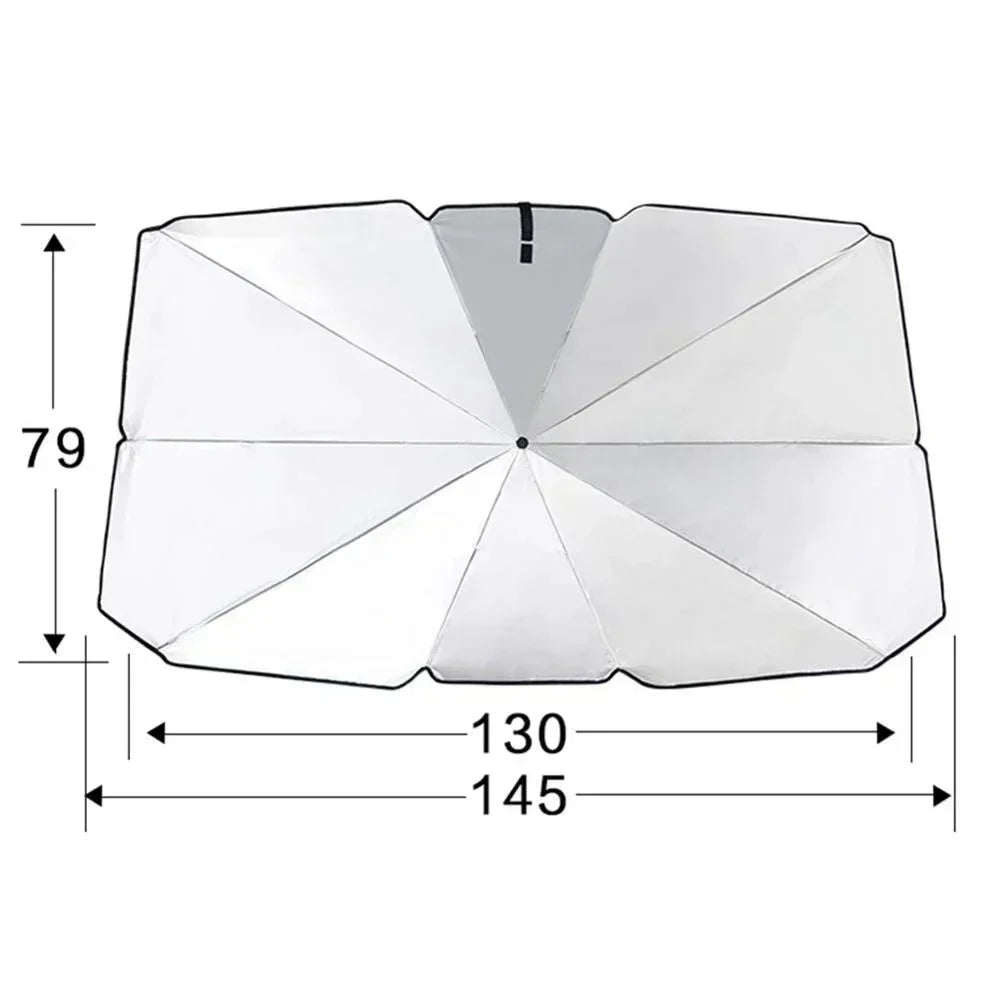 UV Resistant Car Sunshade Umbrella