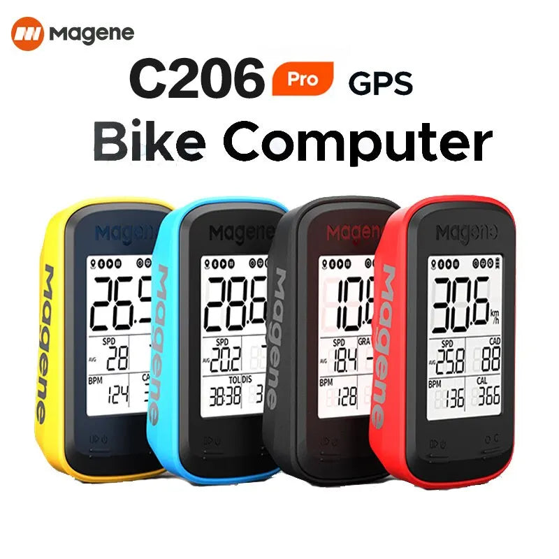 Magene C206/PRO Smart Wireless GPS Bike Computer