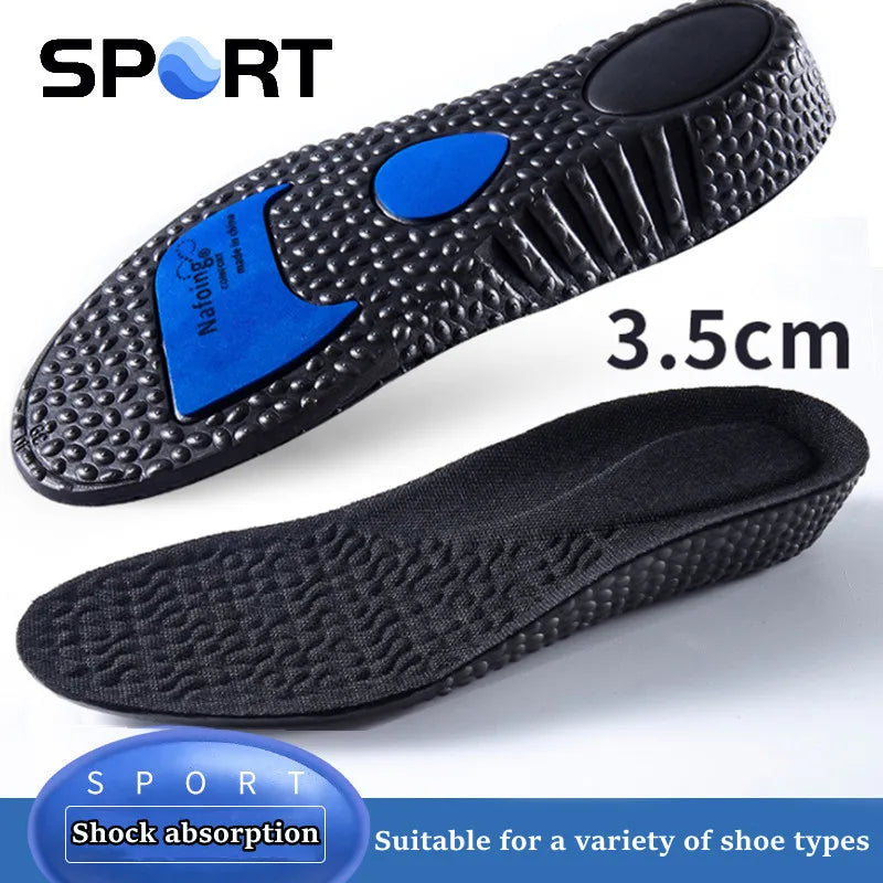 Height Increase Shock Absorption Insoles for Men and Women