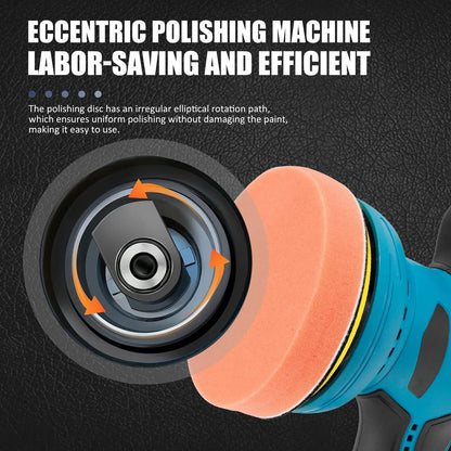 12V Cordless Car Polishing Machine - 380W Electric Sander