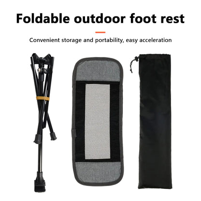 WESTTUNE Universal Camping Chair Foot Rest - Lightweight & Folding