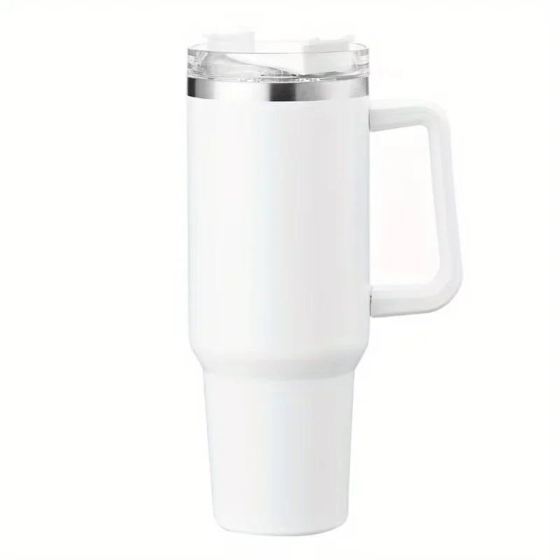 40oz Vacuum Insulated Stainless Steel Tumbler with Handle