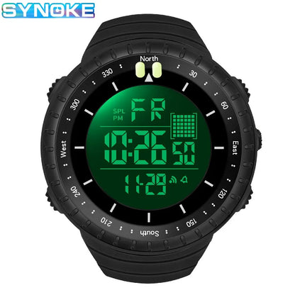 SYNOKE Men's Outdoor Waterproof Shock Resistant Digital Watch