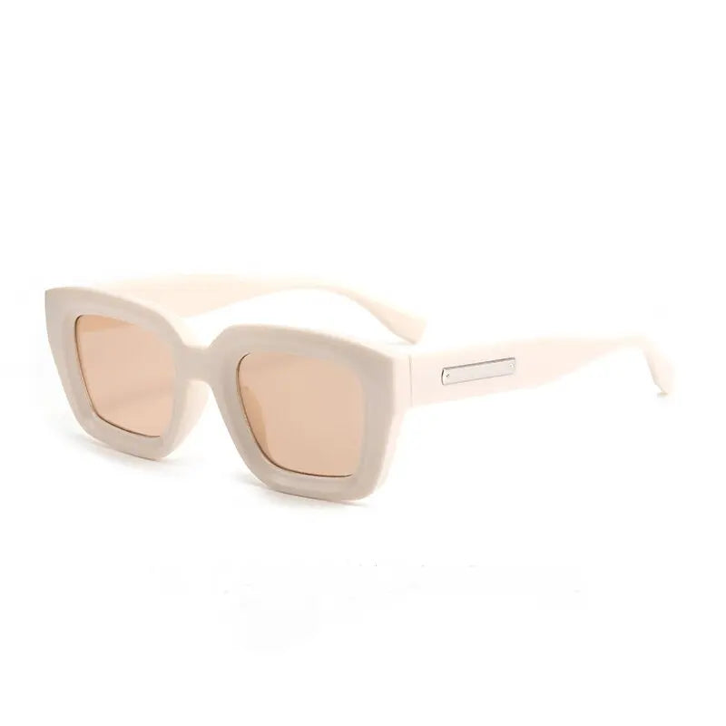 Unisex Retro Square Fashion Sunglasses for Outdoor Activities