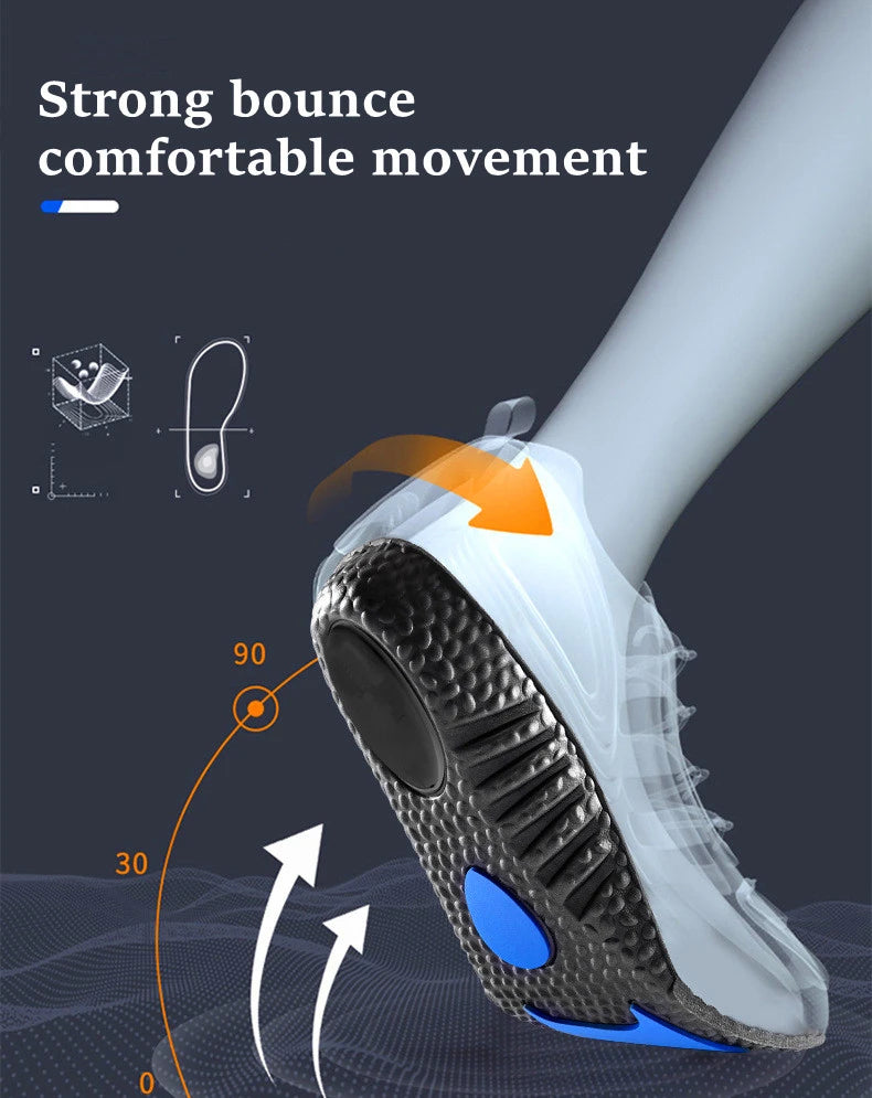 Height Increase Shock Absorption Insoles for Men and Women