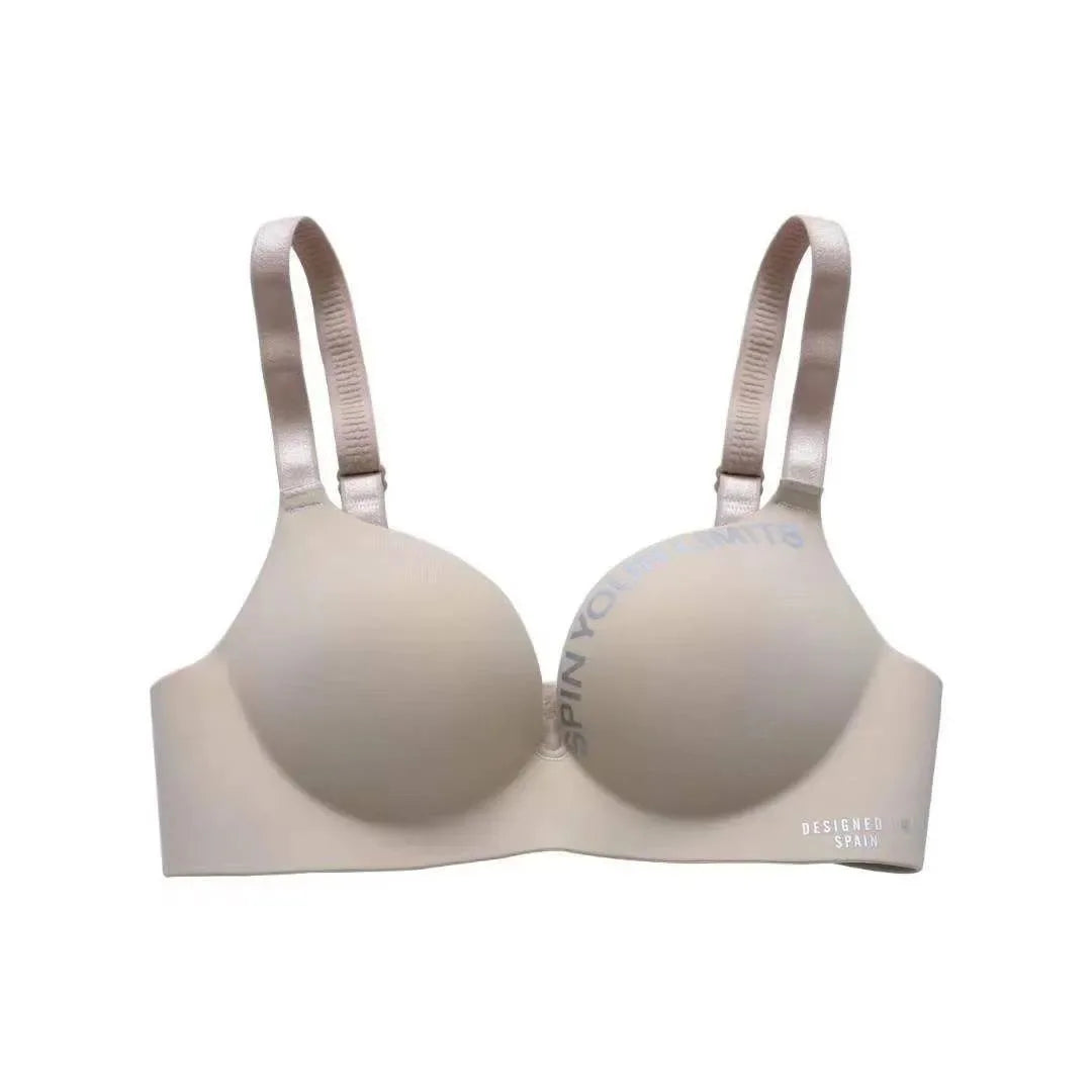 Women's Traceless Gather Bra - Comfortable & Stylish