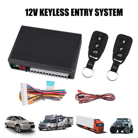 Keyless Car Remote Central Locking System