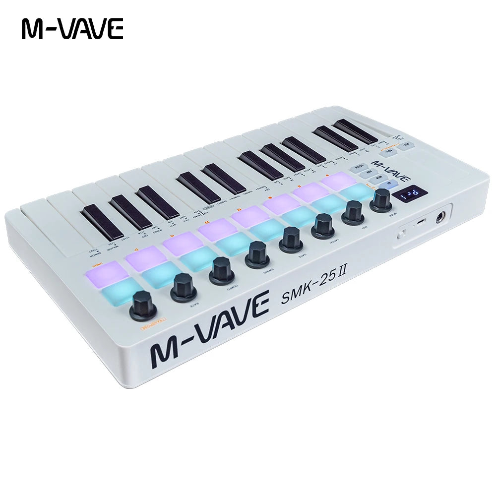 M-VAVE SMK-Ⅱ 25-Key MIDI Keyboard Controller