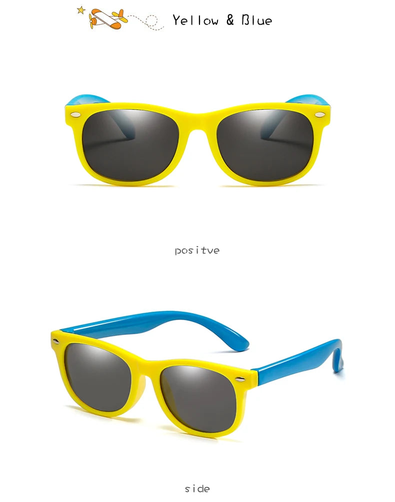 Kids UV Protection Sunglasses with Case