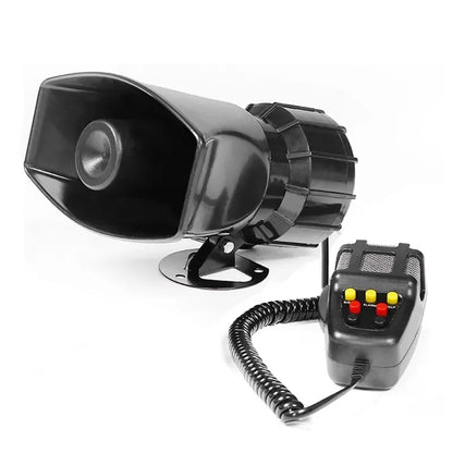 12V Car Emergency Siren Horn with PA Speaker System