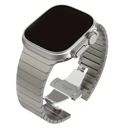 Stainless Steel Adjustable Watch Band for Apple Watch Ultra & Series