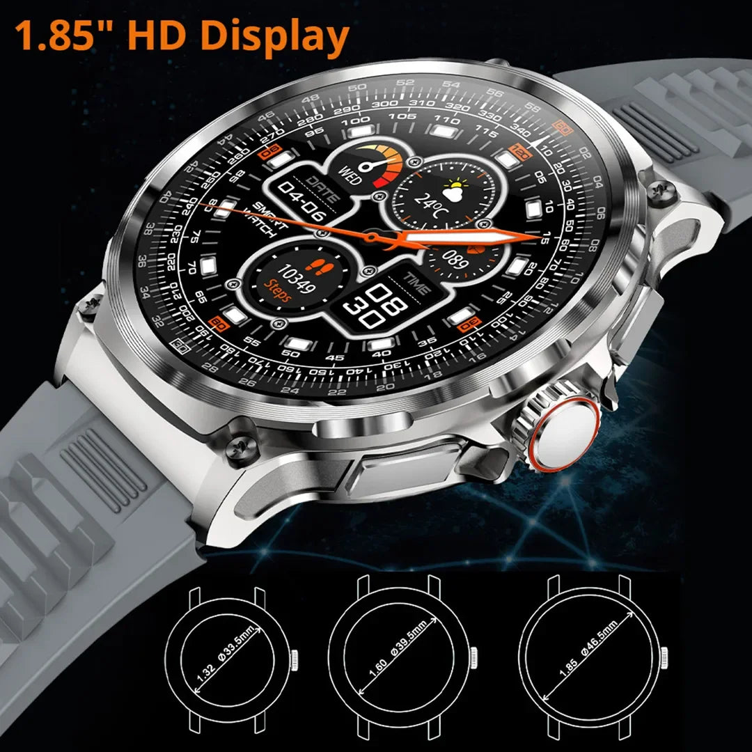 COLMI V69 1.85 Inch HD Bluetooth Call Smart Watch for Men