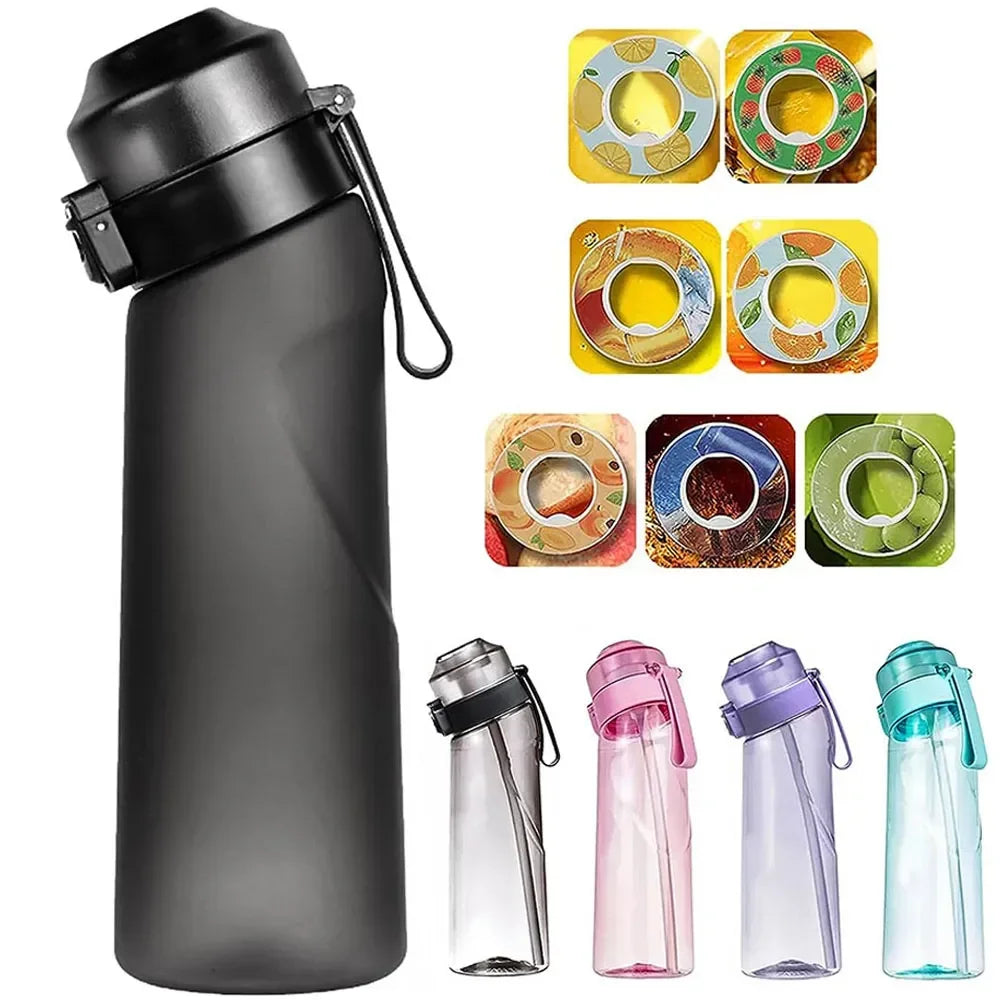 650ml Flavored Water Bottle with 7 Fruit Pods