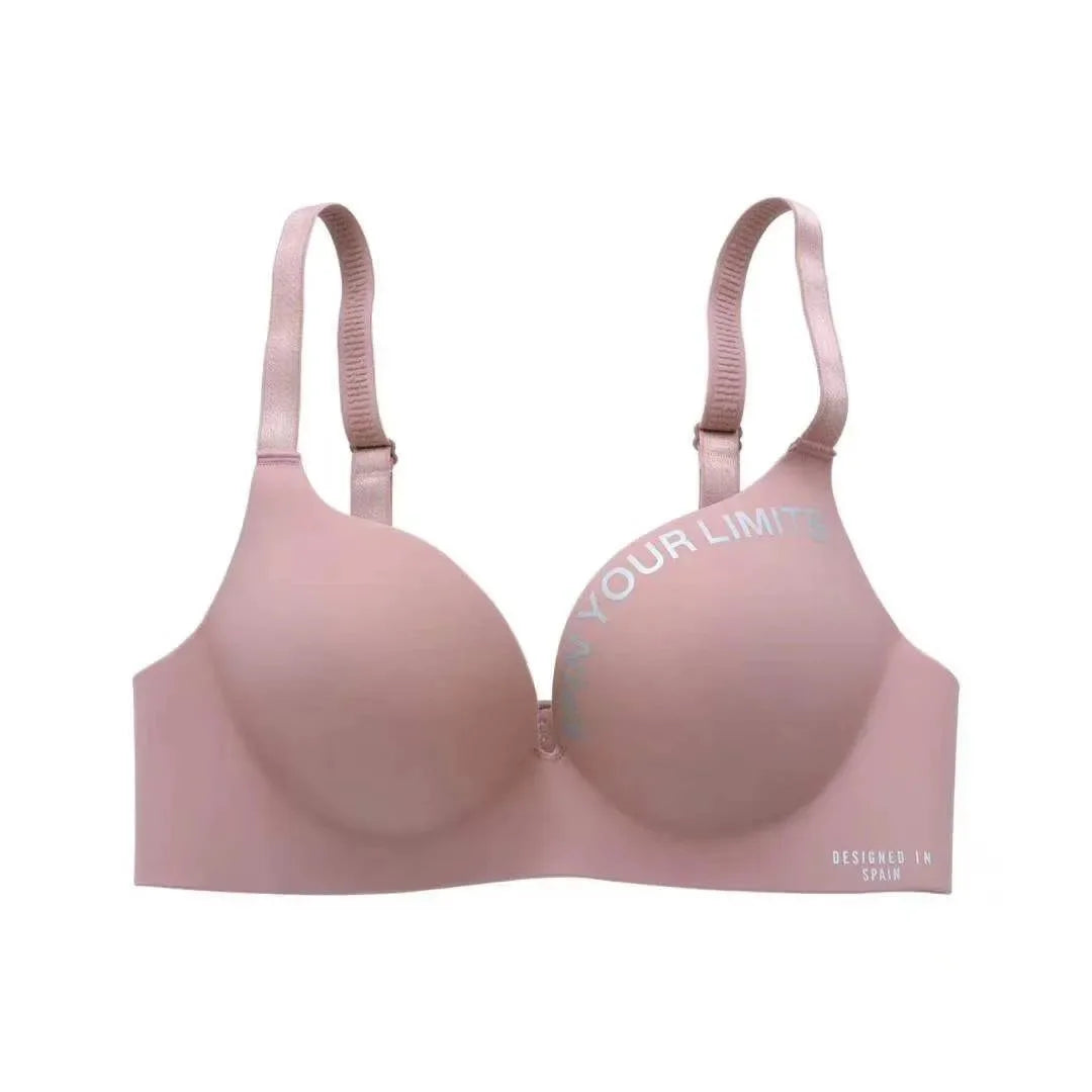 Women's Traceless Gather Bra - Comfortable & Stylish