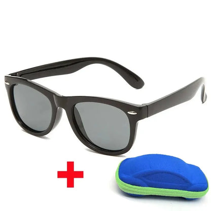 Kids UV Protection Sunglasses with Case