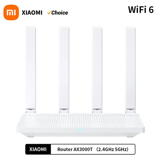 Xiaomi AX3000T Router - High Speed WiFi 6 for Home & Office