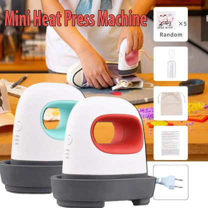 2023 Portable Mini Iron Heat Press Machine for DIY