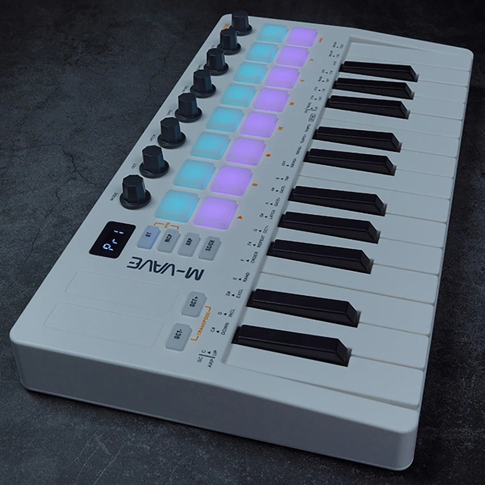 M-VAVE SMK-Ⅱ 25-Key MIDI Keyboard Controller