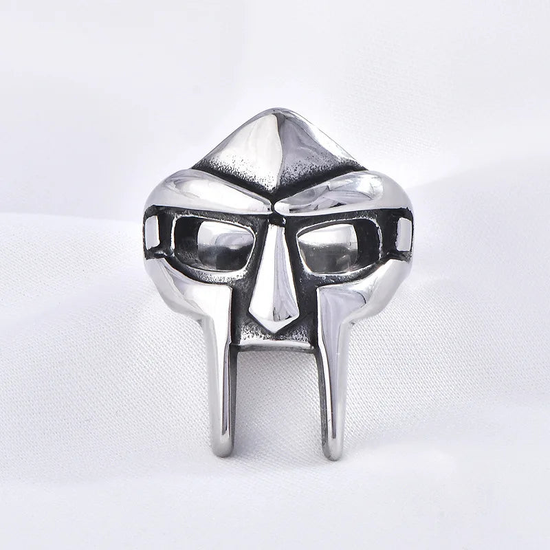 Retro Pharaoh Mask Adjustable Ring