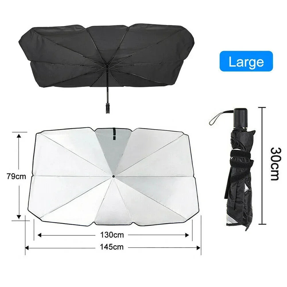 UV Resistant Car Sunshade Umbrella