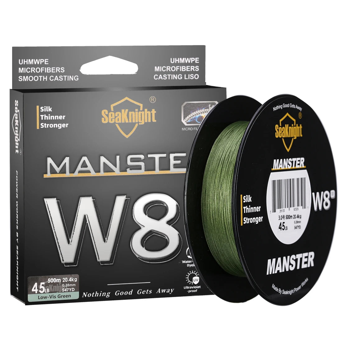 SeaKnight W8 II Series 8 Strands Braided Fishing Line 500m