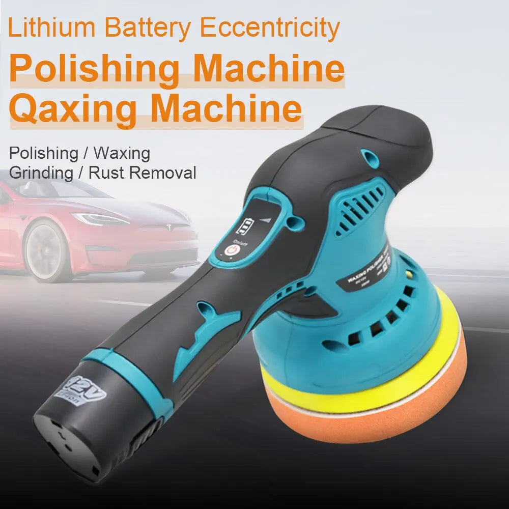 12V Cordless Car Polishing Machine - 380W Electric Sander