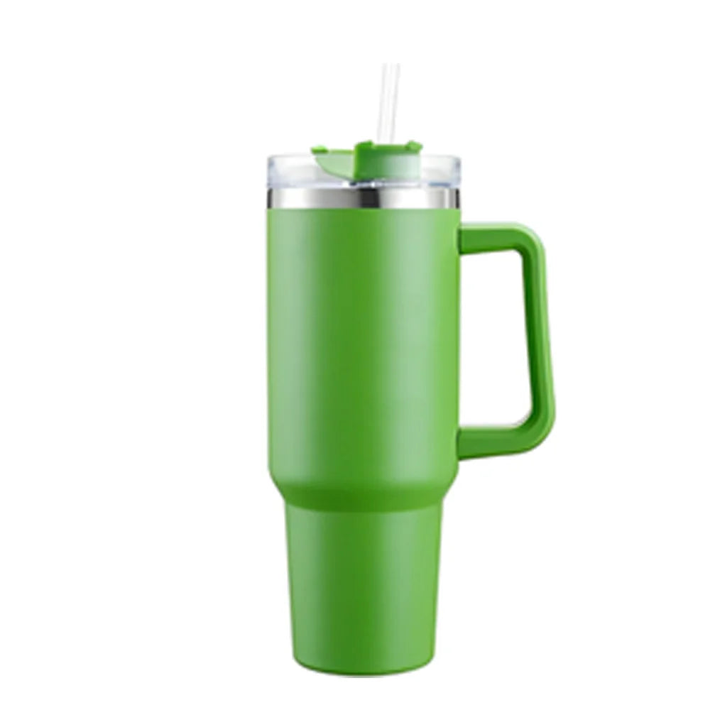 40oz Vacuum Insulated Stainless Steel Tumbler with Handle