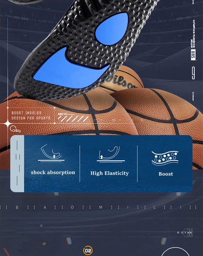 Height Increase Shock Absorption Insoles for Men and Women