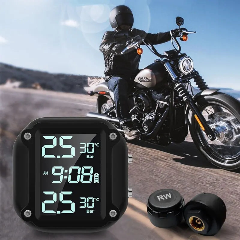 M5 Wireless Motorcycle Tire Pressure Monitor System