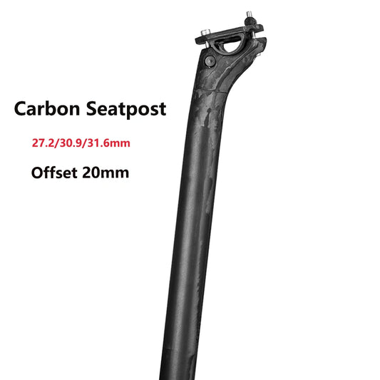 Elitaone Carbon Seatpost - 27.2/30.9/31.6mm with 20mm Offset